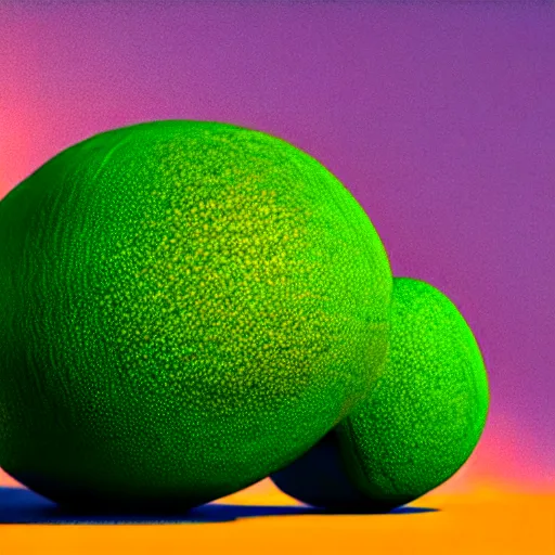 Image similar to elon musk as a melon, hyperrealistic, claymation, volumetric lighting, 3 5 mm film still, concept art