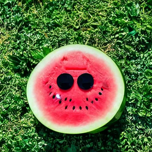 Image similar to watermelon alien