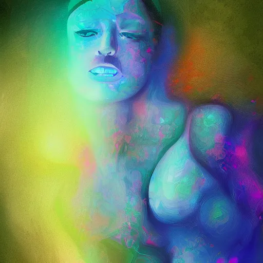 Image similar to the subtle shades of consciousness, a digital painting