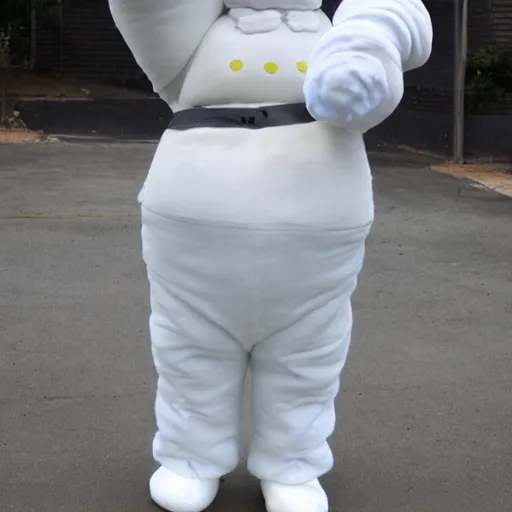 Image similar to fluffy clouds looking like stay puft marshmellow man