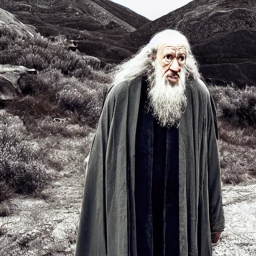 Prompt: werner herzog as gandalf