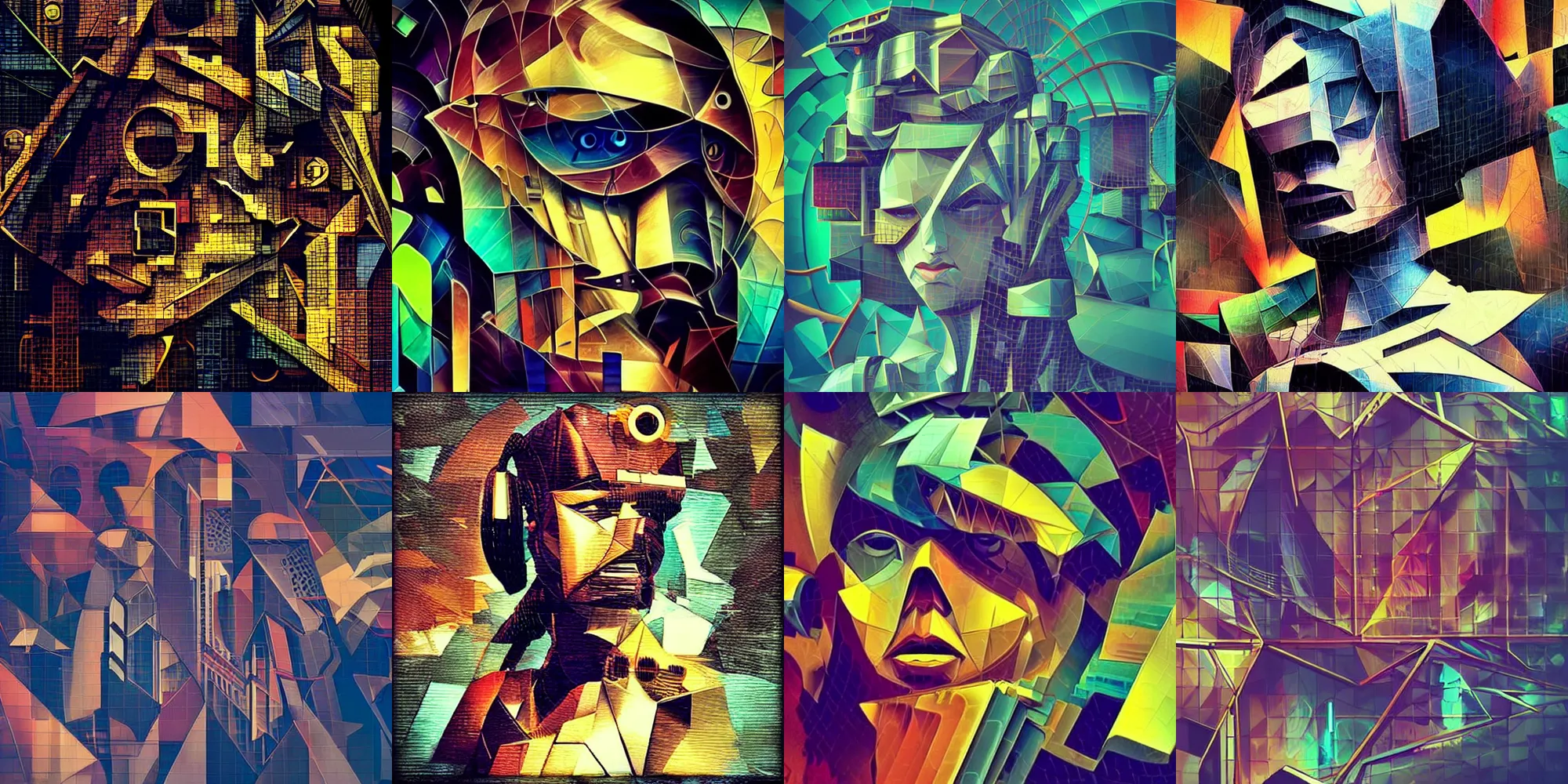 Prompt: cyberpunk steampunk futuristic low poly abstract impressionist pop art cubism surrealism contemporary figurative geometric minimalist nature pop still life surrealist typography urban renaissance romanticism neoclassicism academic terminator