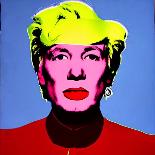 Prompt: Colorized Colored Modern Portrait of Andy Warhol, taken in the 2010s, photo taken on a 2010s camera, grainy, real life, hyperrealistic, ultra realistic, realistic, highly detailed, epic, HD quality, 8k resolution, body and headshot, film still, front facing, front view, headshot and bodyshot, detailed face, very detailed face, modern portrait, modern camera, body and head are in frame, detailed face, very detailed face