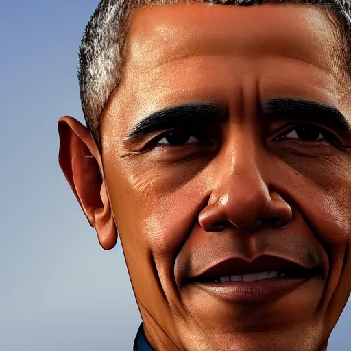 Image similar to barack obama in oblivion