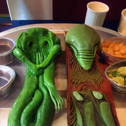 Image similar to alien food