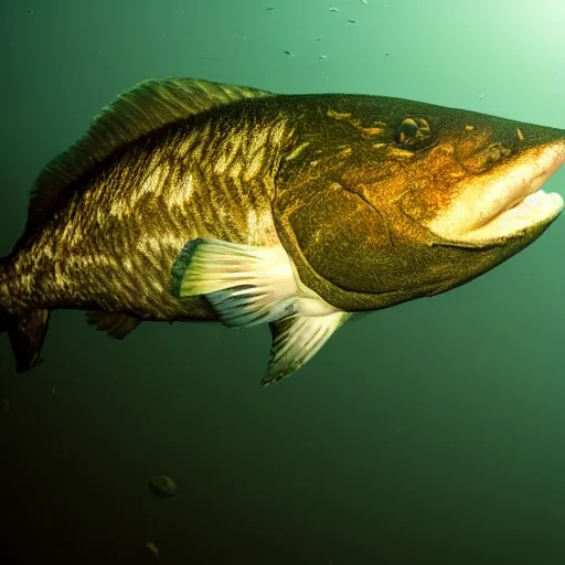 Prompt: incredibly detailed atlantic cod, very realistic, underwater, beautiful photo, award winning underwater photography, canon 5 d, 4 k,