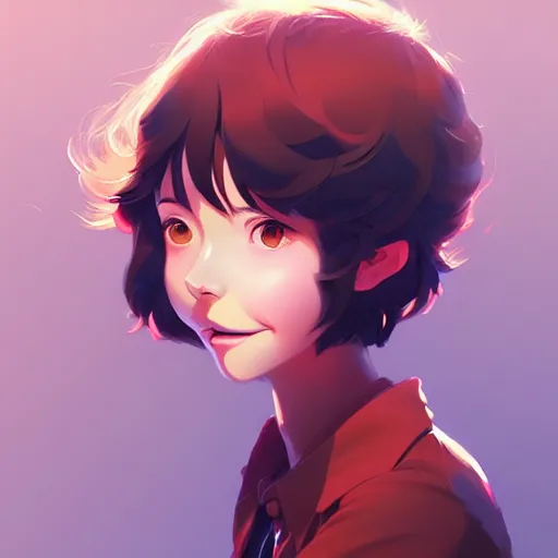 Image similar to tom middleditch, portrait shinkai makoto studio ghibli studio key hideaki anno sakimichan stanley artgerm lau rossdraws james jean marc simonetti elegant highly detailed digital painting artstation pixiv