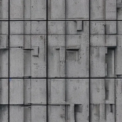 Image similar to a brutalist concrete texture