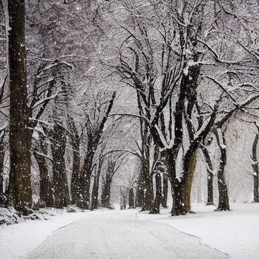 Image similar to a wonderful snowy christmas landscape