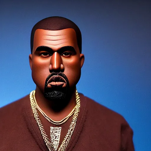 Prompt: detailed studio photography of a close up claymation of kanye west, detailed, breathtaking, uhd resolution, beautiful lighting, studio light, extremely detailed, establishing shot, photorealistic, hyperrealistic