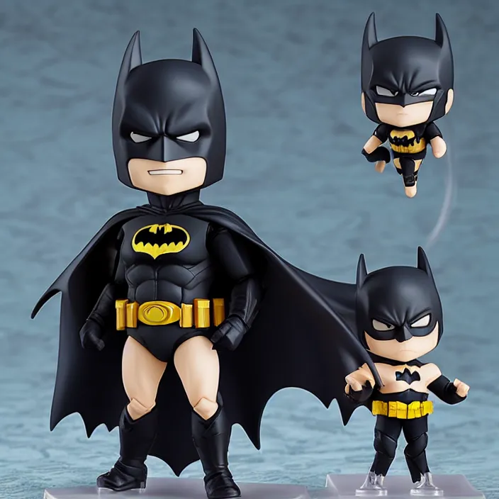 Image similar to Batman, An anime Nendoroid of Batman, figurine, detailed product photo