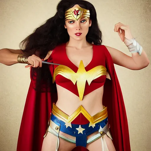 Image similar to wonderwoman, photograph by peter kemp