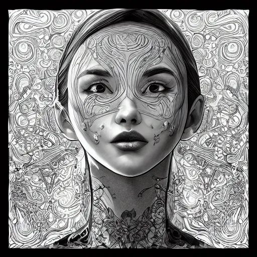 Image similar to the face of an incredibly beautiful, graceful, elegant, and well - endowed young woman dressed as a bulb of garlic, an ultrafine detailed illustration by james jean, intricate linework, bright colors, final fantasy, behance contest winner, vanitas, angular, altermodern, unreal engine 5 highly rendered, global illumination, radiant light, detailed and intricate environment