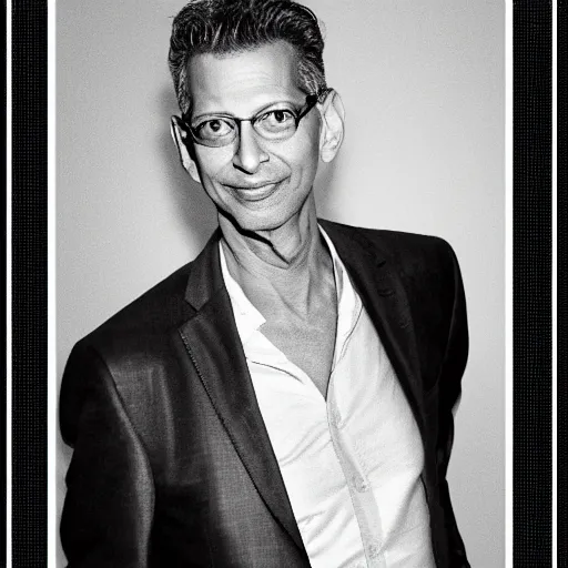 Image similar to jeff goldblum in a tutu,