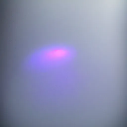 Prompt: a blurry aura glowing in a white mist