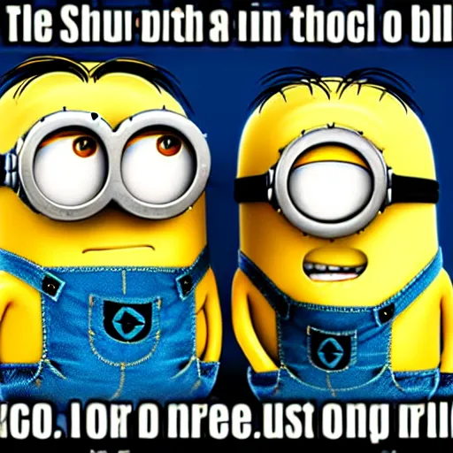 Image similar to the minions shit