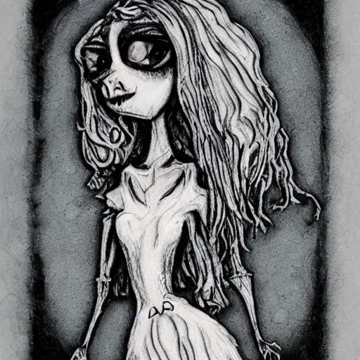 corpse bride drawing tumblr