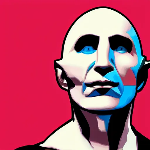 Prompt: yassified version of voldemort, pop art, 4k, abstract