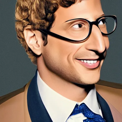 Prompt: andy samberg portrait