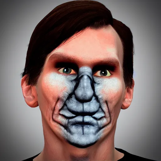 Prompt: creepy jerma