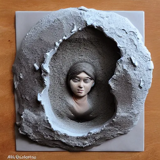 Image similar to alisa lariushkina ’ s air - dry clay art