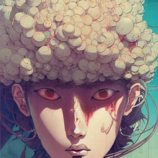 Image similar to prompt : panteon character portrait soft light painted by james jean and katsuhiro otomo and erik jones, inspired by evangeleon anime, smooth face feature, intricate oil painting, high detail illustration, sharp high detail, manga and anime 1 9 9 9