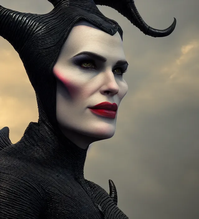 Image similar to male maleficent, very detailed texture, realistic shaded lighting, studio quality, digital art, dynamic background, unreal engine 5 rendered, octane rendered, pinnacle studio, naturel, trending on artstation, art style by ian sprigger