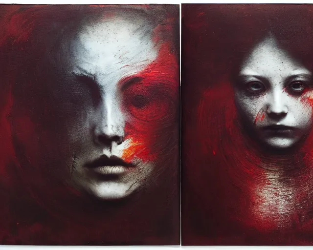 Image similar to eternal eclipse, a brutalist designed, rich deep colours, painted by guy denning, francis bacon, yoshitaka amano, sebastiao salgado, julia margaret cameron, adrian ghenie, james jean and petra cortright, part by gerhard richter, part by takato yamamoto. 8 k masterpiece.