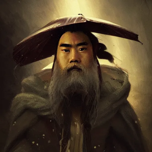 Image similar to saito musashibo benkei, high detail, dramatic light, digital art, painted by seb mckinnon, painted by greg rutkowski, trending on artstation