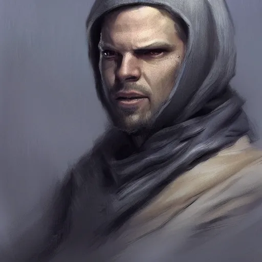 Image similar to portrait of a man by greg rutkowski, jedi knight, hybrid between human and twi'lek, wearing black wool cap and jedi robes, star wars expanded universe, he is about 3 0 years old, highly detailed portrait, digital painting, artstation, concept art, smooth, sharp foccus ilustration, artstation hq