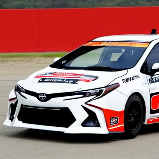 Image similar to Toyota Corolla SE racing