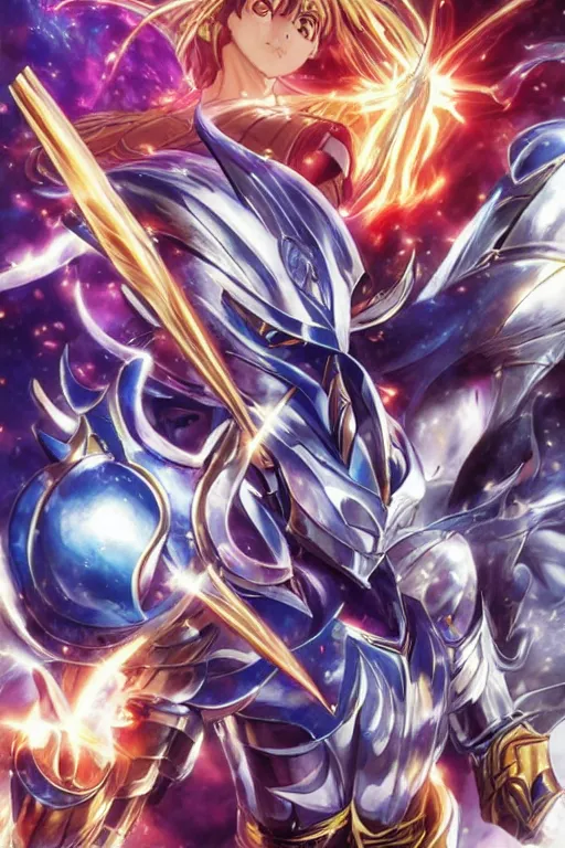 Image similar to 2 0 2 2 knights of the zodiac saint seiya battle for sanctuary hero suit armor comics mask minimalist verytoon nautiljon animes toei animation namco bandai, art by artgerm and greg rutkowski and magali villeneuve