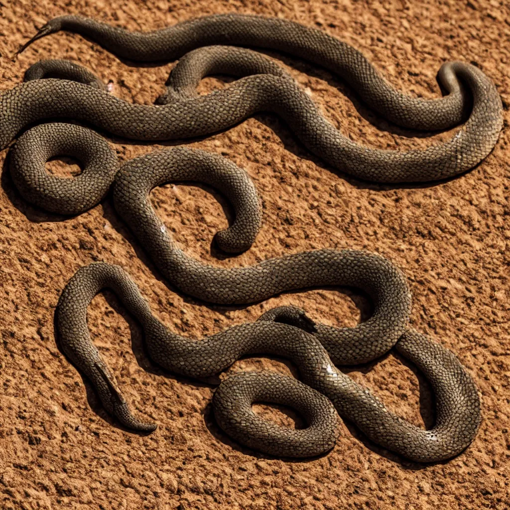 Prompt: diadem snake in a desert, professional closeup photo, f / 2