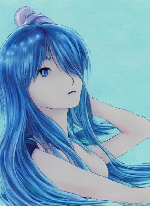 HD wallpaper: latex blue hair toradora tights kawashima ami singer anime  big purple eyes anime girls microph Anime Hot Anime HD Art | Wallpaper Flare