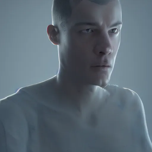 Image similar to hyperrealistic dslr film still of carl from athq, stunning 8 k octane comprehensive 3 d render, inspired by istvan sandorfi & greg rutkowski & unreal engine, perfect symmetry, dim volumetric cinematic lighting, extremely hyper - detailed, extremely lifelike attributes & lifelike texture, intricate, masterpiece, artstation, stunning