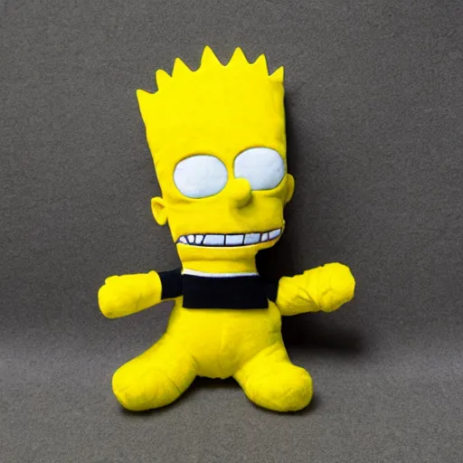 Image similar to bart simpson plush