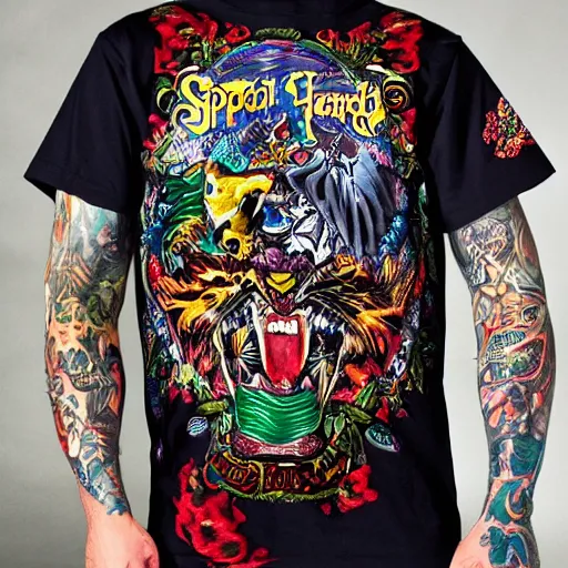 Image similar to special ed hardy