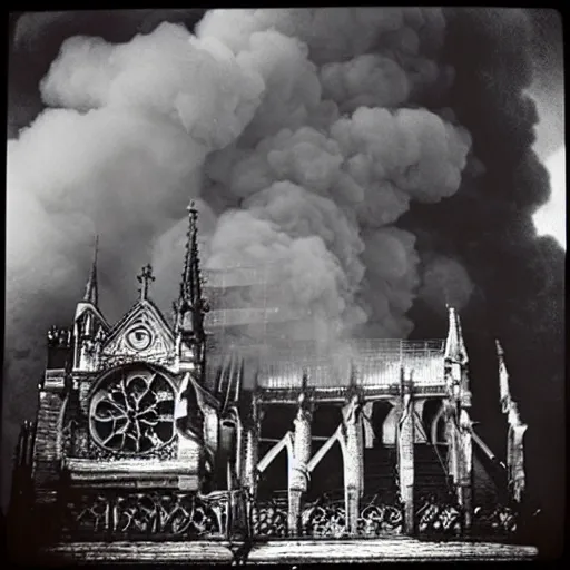 Image similar to “minions laughing after burning down the Notre dame”