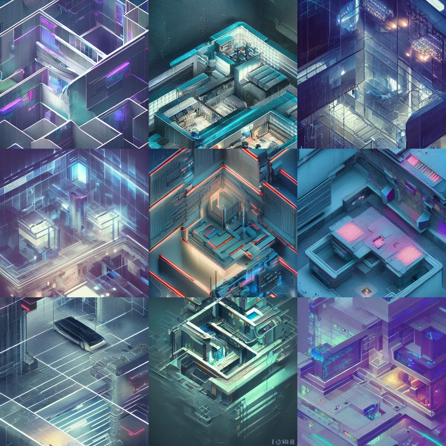 Prompt: hyperrealistic isometric portrait of a futuristic house, well lit, intricate abstract. cyberpunk, intricate artwork, by Tooth Wu, wlop, beeple. octane render,in the style of Jin Kagetsu, James Jean and wlop, highly detailed, sharp focus, intricate concept art, digital painting, ambient lighting, 4k, artstation