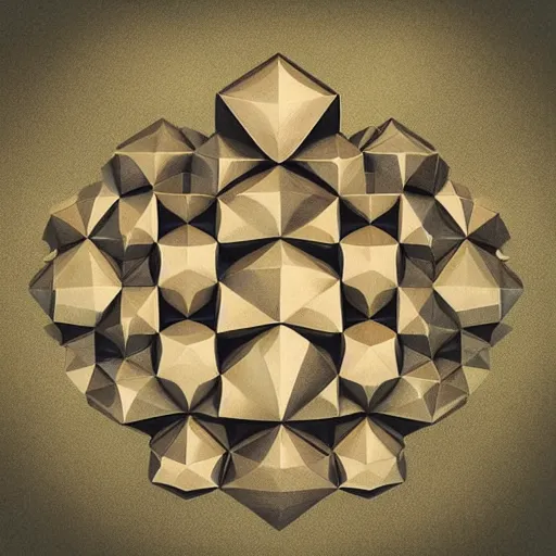 Image similar to never before seen platonic solids