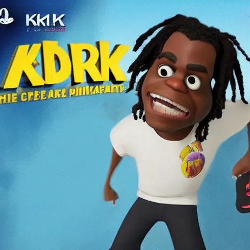 Image similar to Rapper Chief Keef Seen I’m Pixar animated movie up 4k quality super realistic