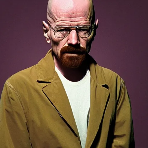 Image similar to Walter white on his first lsd trip