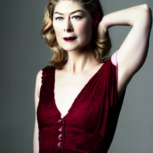 Image similar to rosamund pike as a vampire