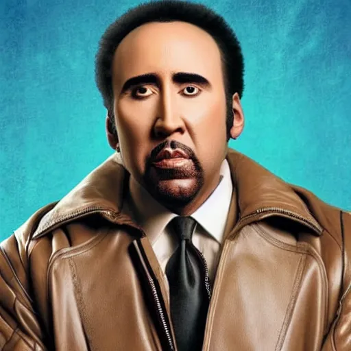 Prompt: african american nicolas cage