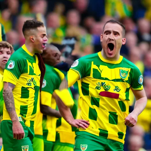 Prompt: norwich football club, canaries