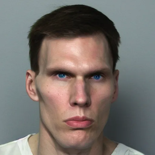 Prompt: Jerma985 Mugshot