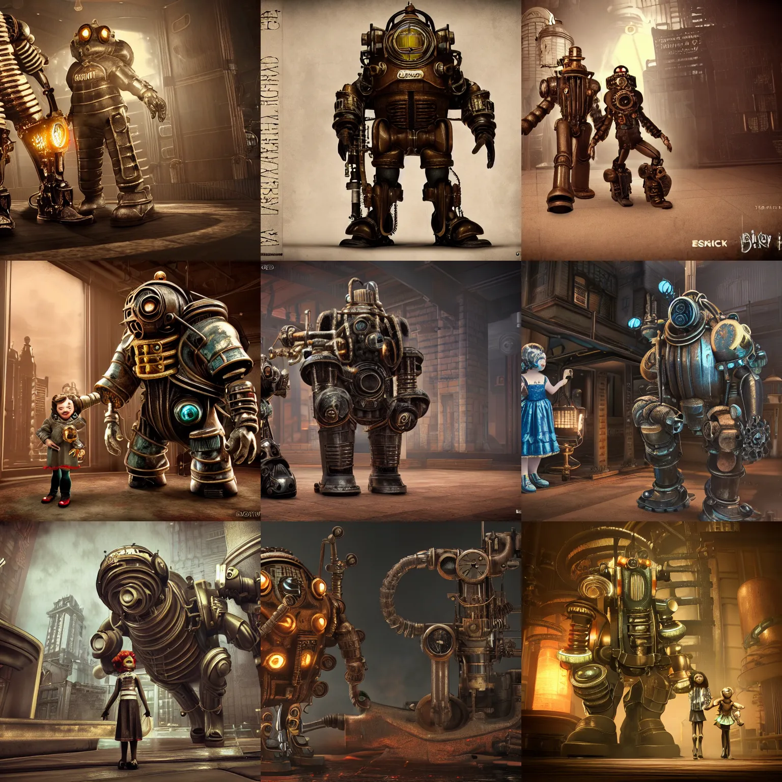 Bioshock 2 Big Daddy Prototype