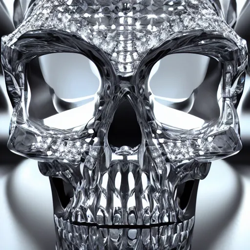 Prompt: diamond skull , photography , 4k , realistic , movie lights , best quality