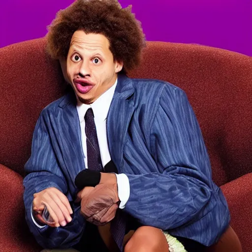 Image similar to eric andre as an anthropomorphic walrus