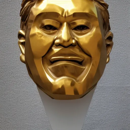 Prompt: sculpture of satoshi nakamoto made by michelangelo